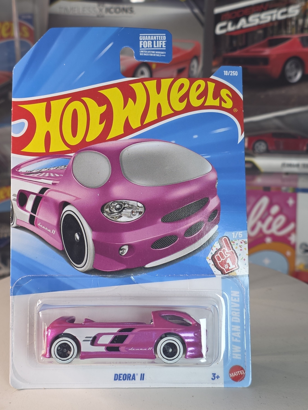 2026 Hot Wheels Pink Deora II HW Fan Driven #18